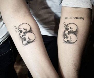 calaveras tatuajes diseños|tatuajes de calavera para pareja.